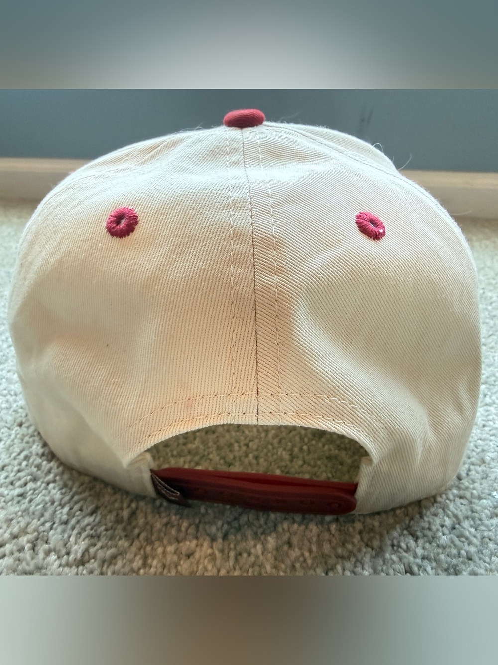 NWOT Embroidered Crimson COJO Hat from Cody Johnson Concert Merch, Unisex - Picture 4 of 6